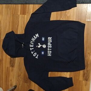Tottenham Hotspur Mens Large Navy Hoodie